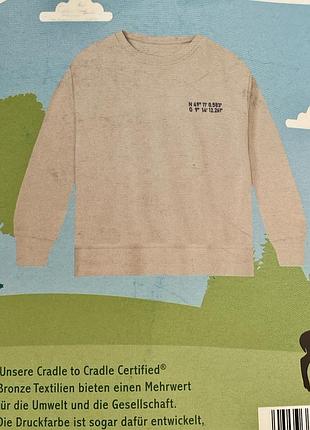 Новый свитшот 134/140