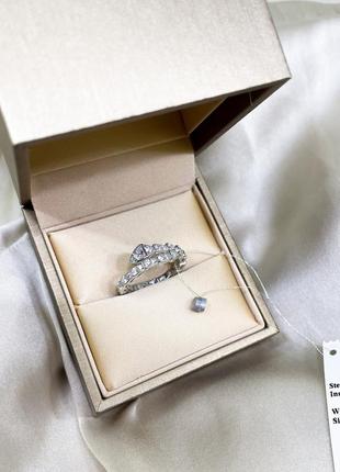 Серебряное кольцо булгари bulgari массивная крупная змея змейка с камнями классика стильное тренд серебро проба 925 новое с биркой