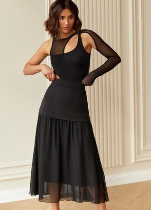 Стильная юбка-полусолнце