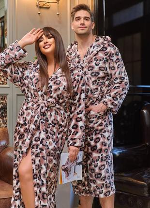 Женские и мужские теплые махровые халаты. производство туречки.