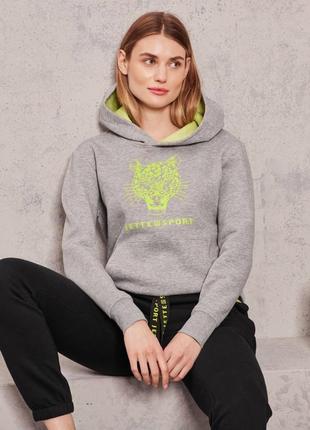 Кофта спортивная с начесом (худи) crivit