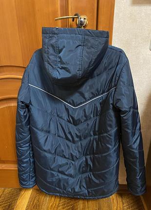 Чоловіча демисезонна курточка з утеплювачем на худого і високого чоловіка чи юнака