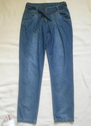 Джинси літні висока посадка