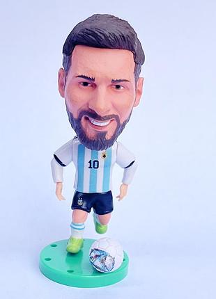 Фигурка футболистая месси в виде сборная аргент