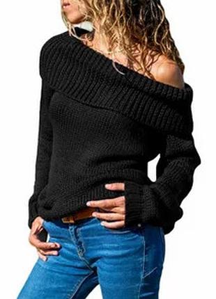 Чорний светр/джепер michael kors ворот хомут