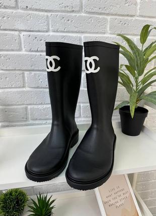 Чоботи chanel калоші chanel