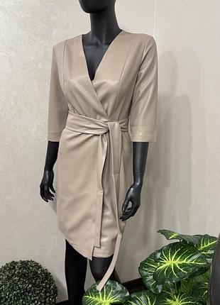 Сукня штучна шкіра