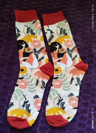 Носки женские абстракция