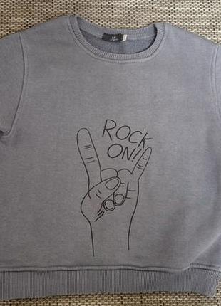 Свитшот с начесом