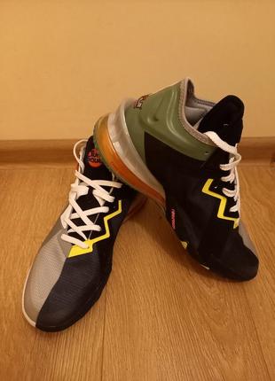 Кеды nike react tune squad серые кроссовки космический баскетбол