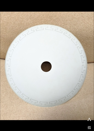 Запасной плафон абажур стекло диаметр 40 см