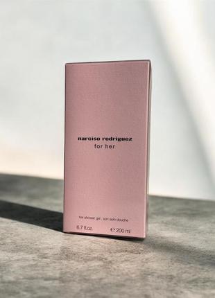 Narciso rodriguez for her гель для душу