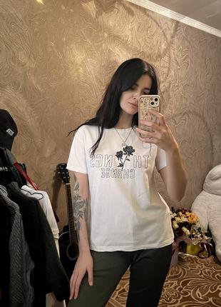 Футболка белая mango