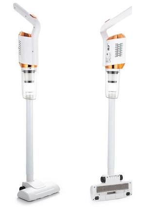 Аккумуляторный пылесос без мешка vacuum cleaner 2000mah 120 вт беспроводной, вертикальный