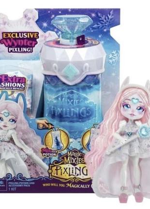 Magic mixies pixlings wynter the bunny pixling піксліпг exclusive limited edition doll