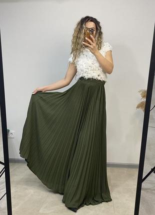 Довга спідниця  - плісе