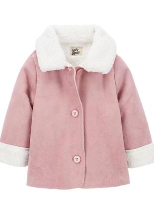 Дубленка на девочку 9 мес (69-72 см)