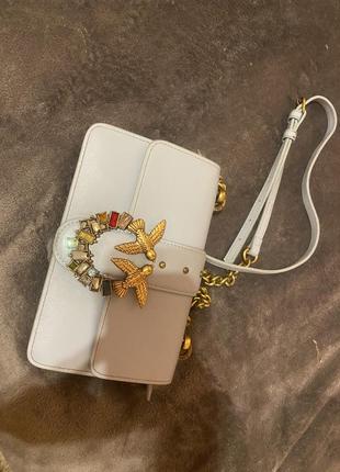 Коллекционная сумка pinko с камнями