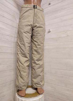 Зимние  термо штаны на толстом утеплителе рост 176 -xs-m