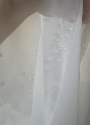 Тюль белая 3х2,5