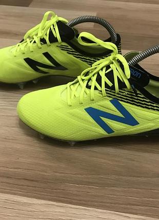 Чоловічі професійні футбольні бутси копачки new balance marathon foam hierro boa herren mthboaby
