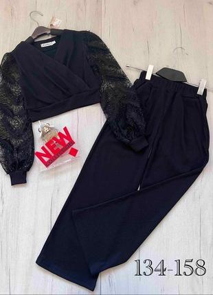 Стильный нарядный костюм для девочки,