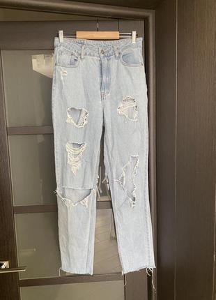 Джинси рванка h&m