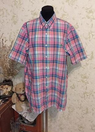 Рубашка бренд в клетку