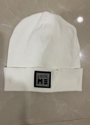 Шапка детская, двойная. ориентировочно на 8-10 лет