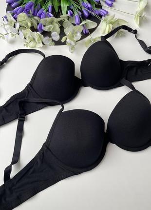 Чорний базовий лівчік бюстгальтер esmara