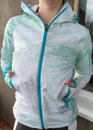 Женская куртка ветровка salomon climawind jacket