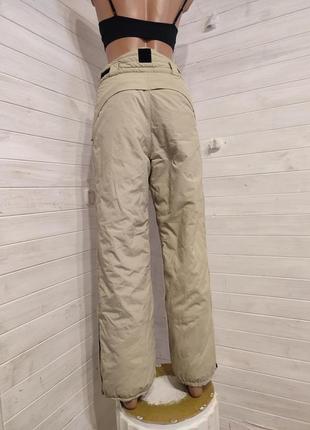 Теплые термо штаны на толстом утеплителе на  рост 176