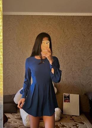 Синий легкий комбинезон от asos