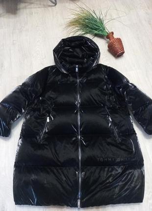Шикарний зимний пуховик ,, tommy hilfiger,, оригинал  р. xl-xxl
