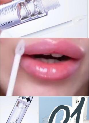 Patricia ledo queen lip gloss  блеск- ,плампер для обьема