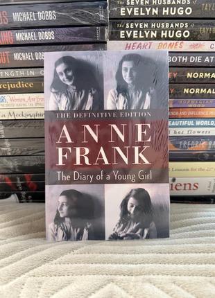 Книга anne frank the diary of a young girl англійською мовою, мʼяка обкладинка
