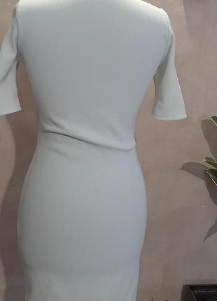Женское белое платье. 4