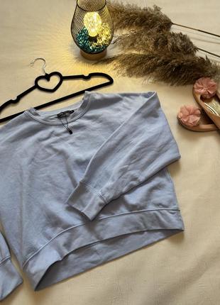 Женский теплый укороченный свитер zara