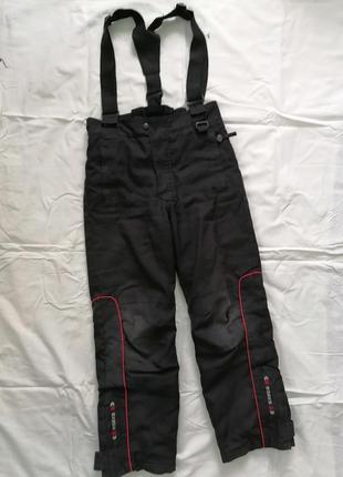 Лижні теплі дитячі штани, лижний комбінезон на хлопчика execo
