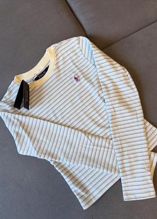 Лонгслів у смужку polo ralph lauren