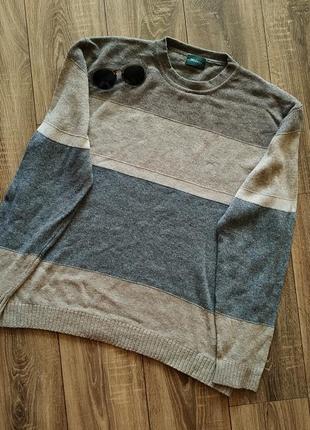 Wolsey шерстяной свитер в бежево-серых цветах