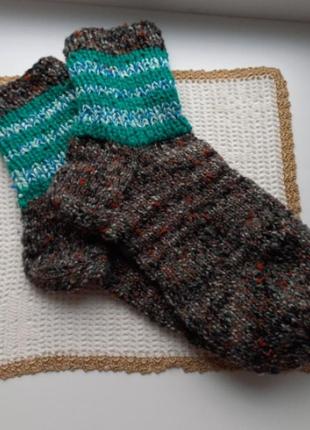 Вязаные носки