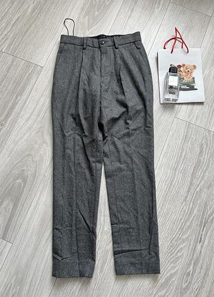 Крутые шерстяные штаны брюки marks & spencer