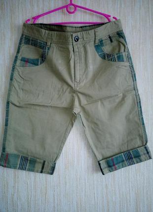 Мужские бриджи шорты удлиненные