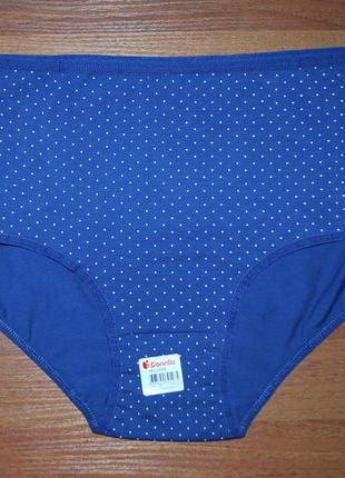 Трусики высокая посадка 4хл донелла donella широкий бок хипстеры брифы