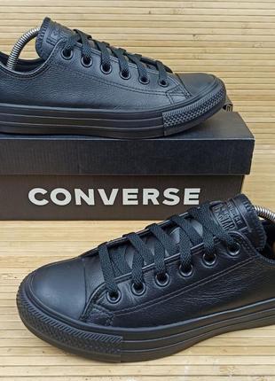 Кеды converse all star black mono размер 37,5 (24 см.)