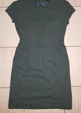 Темно-темно синє плаття