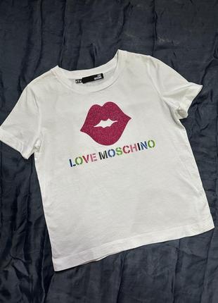 Love moschino футболка