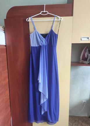 Платье на бретельках сарафан вечерний праздничный коктейльный