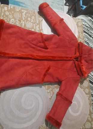 Дубленка для девочки